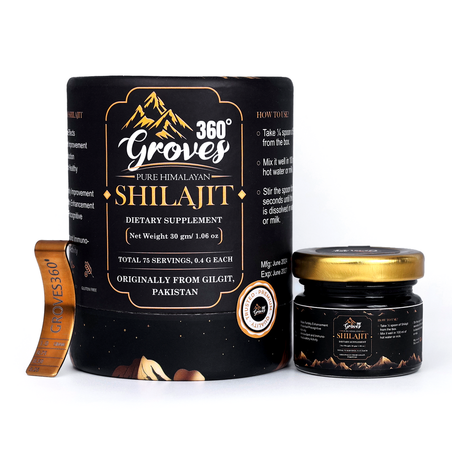 Groves 360 Pure Himalayan Shilajit