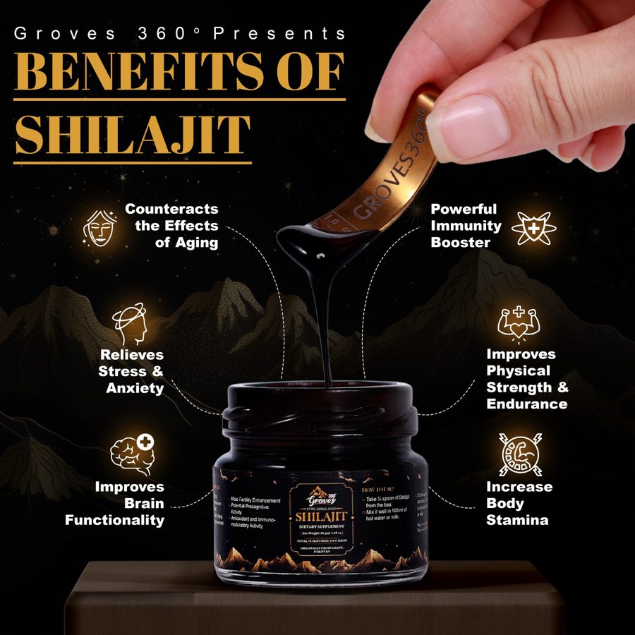 Benefits of Shilajit